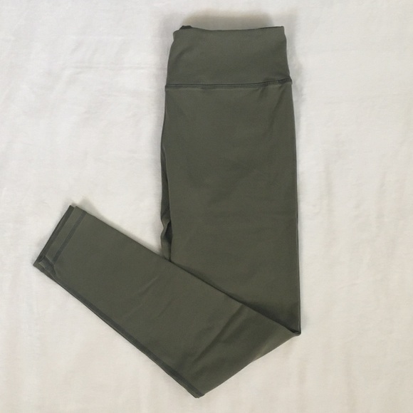 Green Lululemon Leggings